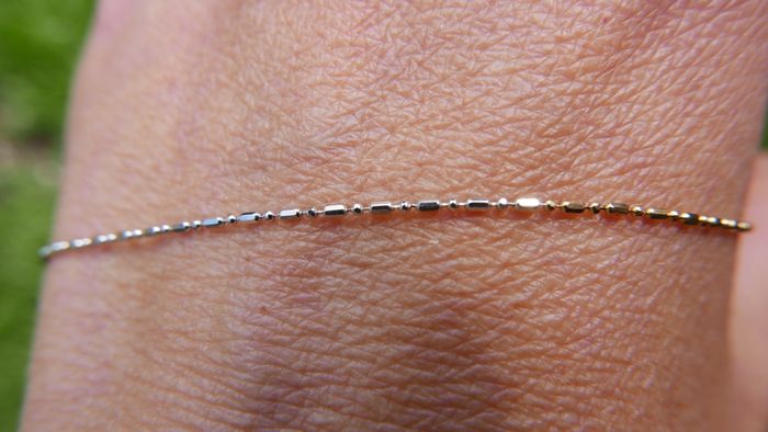 Vintage Italy Gold on Sterling Silver 925 Chain