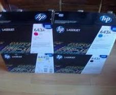 Set of 4 Colours for The HP 4700 Machine HP 643A