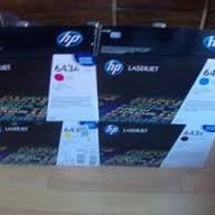 Set of 4 Colours for The HP 4700 Machine HP 643A