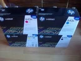 Set of 4 Colours for The HP 4700 Machine HP 643A