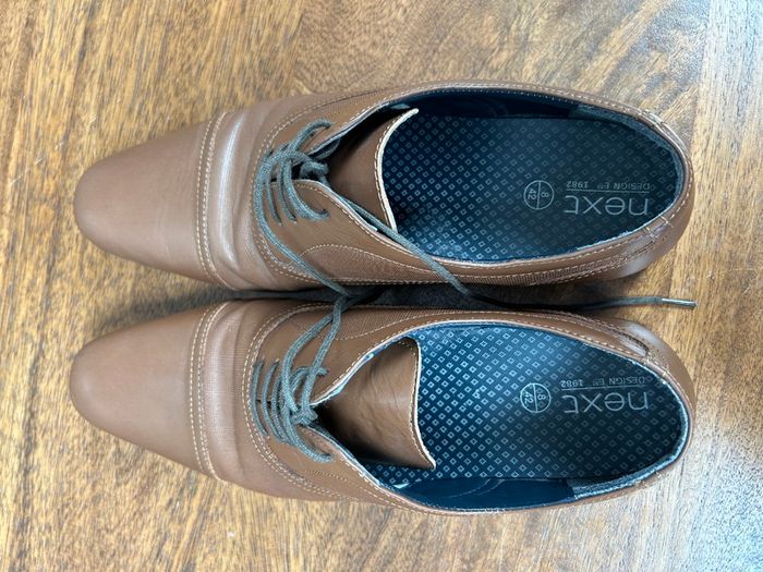 Next formal brown shoes Size UK 8 / EU 42