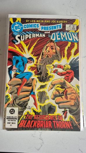DC Comics Presents #66 | Key Issue | 1st appearance Blackbriar Thorn