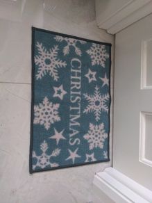Christmas mat