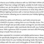 500 Warm White Multi Function String Lights With Timer Image 3