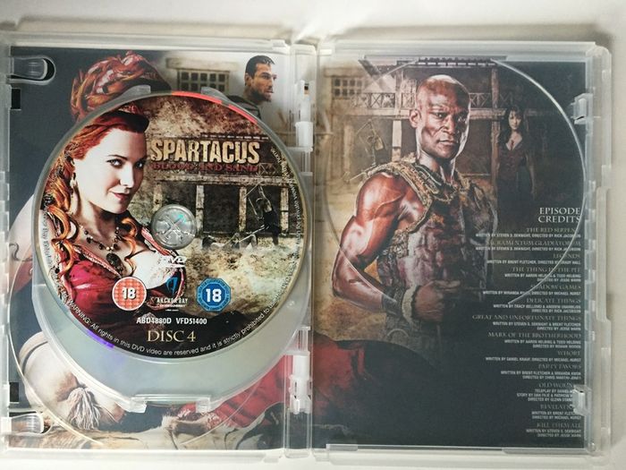 Spartacus - Series 1 (2010) Blood And Sand [DVD TV Boxset]