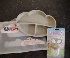 My feeding pal and plate
