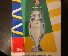 Euros 2024 stickers and tin