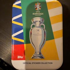 Euros 2024 stickers and tin