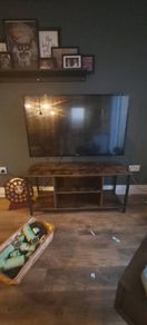 Rustic Shelves & TV Unit