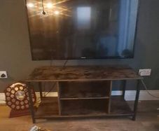 Rustic Shelves & TV Unit