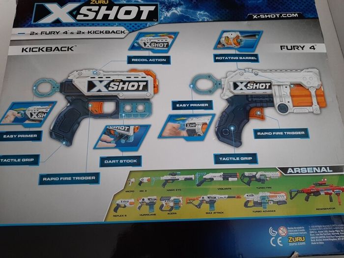 X shot new unopened box