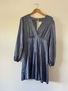 Quiz light blue skater dress size 10 - New
