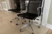 office chairs Mesh and stainless steel sold as pair