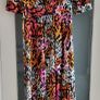 & other stories multi print slits dress Sz 34 (Fit6-8UK) - Bnwt Rrp 99 Image 2