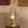 christmas dome glass/wood hanging decoration Image 2