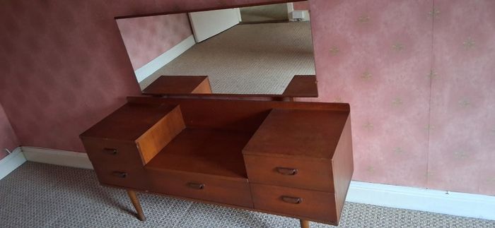 1960's Vintage Teak Dressing Table