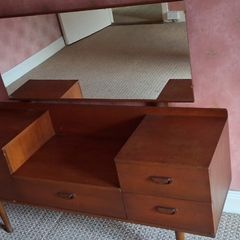 1960's Vintage Teak Dressing Table