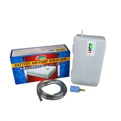 AZOO Battery Air Pump - Air stone, Silicone tubing