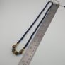 Antique Mosiac Style Gabri Glass Beads Pendant With African Blue Glass Beads Necklace Image 10