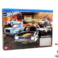Hotwheels 6 piece pickup truck zamac set Includes Volkswagen Caddy 83 Silverado Chevy Luv, Datsun sunny Nissan Hardbody and Austin Mini 2024 Brand New Sealed