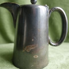 Silver Plated Electroplated Jug Coffee Pot Creamer James Dixon