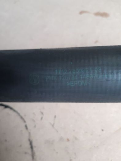 Bmw 5 Series F10 F11 520d Water Radiator Coolant Pipe Hose 7809821
