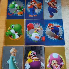 Super Mario Trading cards panini 2022 lot of 50 cards