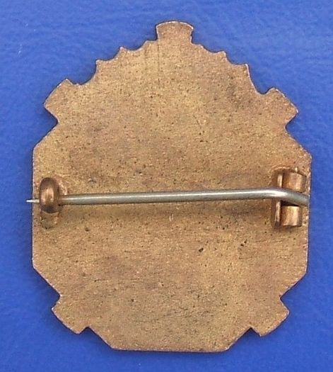 London Scottish Bowling Association membership enamel badge (1920s - 1930s)