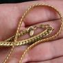 MONET Chain Necklace, 18 inch Gold plated  Chain Image 7