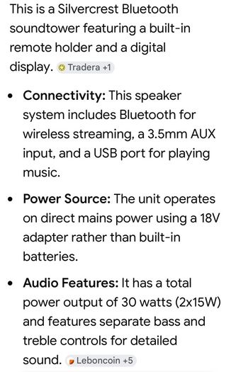 Bluetooth Sound Tower