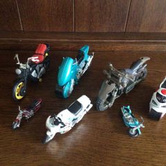 small bundle of Toy motorbikes