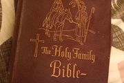 Vintage Holy Family Bible