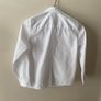 M&S white Velcro shirt (as new) age 9-10 Image 5