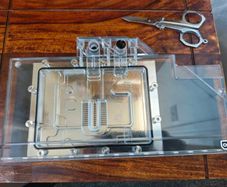 Alphacool Eisblock Aurora Acryl GPX-A Radeon RX 6900XT Toxic with Backplate