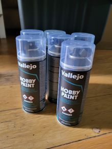 Hobby spray paints bundle Vallejo Coulor Forge Citadel