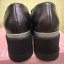 Marco Moreo real leather platform loafers (space grey) Image 3