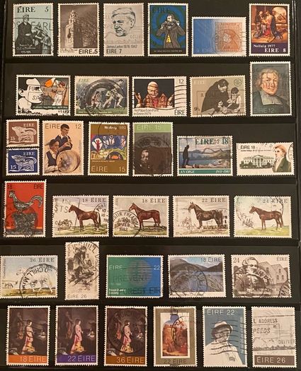 Ireland stamp lot