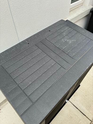 Garden Storage Box 2Door & Lift-Up Lid
