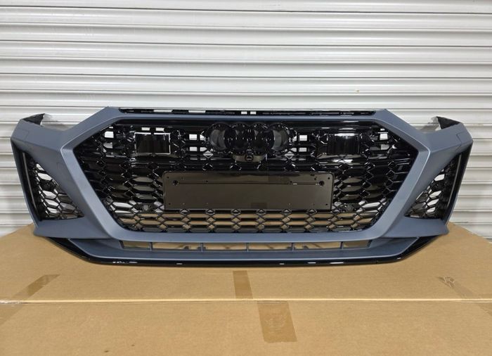 Complete front Bumper for Audi A7 C8 S6 RS6 honeycomb style