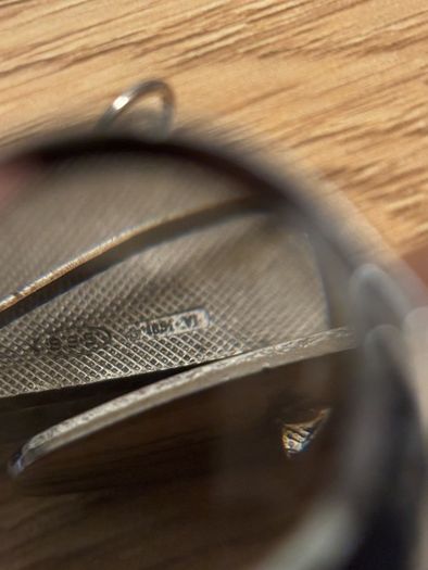 A Pair of Vintage Silver Boat Pendants