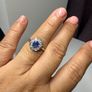 Vintage Sapphire and Diamond ring Image 5
