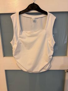 White tank top - SHEIN age 12yrs