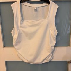 White tank top - SHEIN age 12yrs