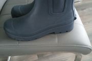 M&amp;S Navy Wellington Boots (womens)