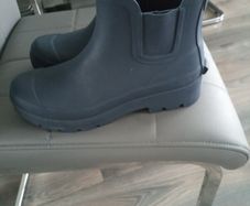 M&S Navy Wellington Boots (womens)