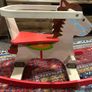 wooden rocking horse Image 9