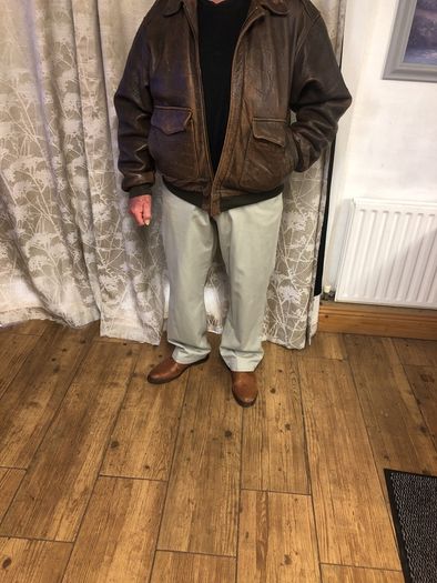 Leather jacket  from Korea