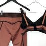 Alo Airlift Line Up Set: Bra and Leggings (Dusty Rose, Size M, Like New) Image 3