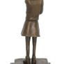 Bomb Hugger (37 cm) - Bronze, Marble, Signed Image 9