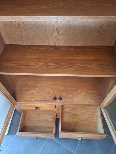 Solid Wood Display Cabinet